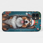Coques Case-Mate iPhone 🐶 Expression de chien amical et vibrant Joie ✨ En (Dos (Horizontal))