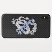 Coques Case-Mate iPhone Expression Dragon sur la peau de serpent noir Impr (Dos (Horizontal))