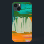 Etui iPhone Case-Mate Expression libre multicolorée<br><div class="desc">Jennifer Goldberger created this multicolored free expression painting. Thick paint strokes leaves globs of paint on the work,  making it feel like a layered print. Get yours now !</div>