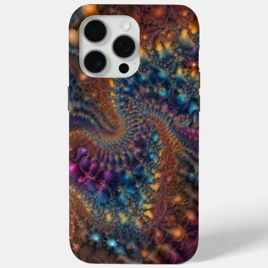 Coques Case-Mate iPhone Extraction Abstraite des fractales (Verso)