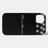 Coques Case-Mate iPhone Extraordinaire, Cool Blanc~Coque noir-coque iphone (Verso (horizontal))