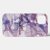 Coques Case-Mate iPhone Extraordinaire, Cool, Violet avec ton nom (Verso (horizontal))