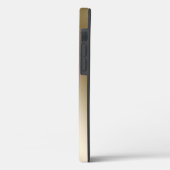 Coques Case-Mate iPhone Extraordinaire Gold et Black Bulldog iPhone 12 Coq (Verso / Gauche)