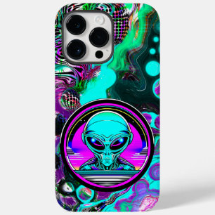 Coque Pour Pour iPhone 14 Pro Max Extraterrestre Alien volant une soucoupe volante