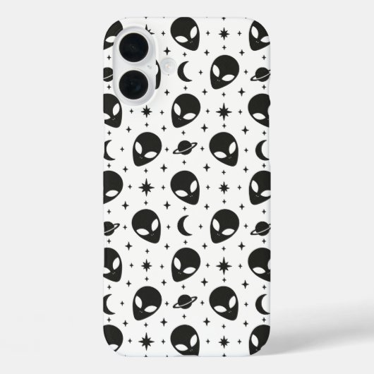 Coques Case-Mate iPhone Extraterrestres et Étoiles (Verso)