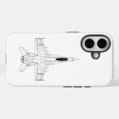 Coques Case-Mate iPhone F18 Super hornet (Verso (horizontal))