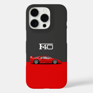 Coques iPhone 16 Pro F40 Classic holy trinity car