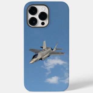 Coque Pour Pour iPhone 14 Pro Max F-35 Lightning II Panther Jet Fighter dans le ciel