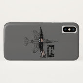Coques Case-Mate iPhone F-4 Phantom II (Dos (Horizontal))