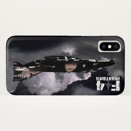 Coques Case-Mate iPhone F-4 Phantom II (Dos (Horizontal))