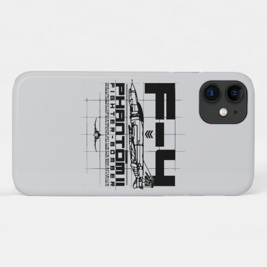 Coques Case-Mate iPhone F-4 Phantom II (Dos (Horizontal))