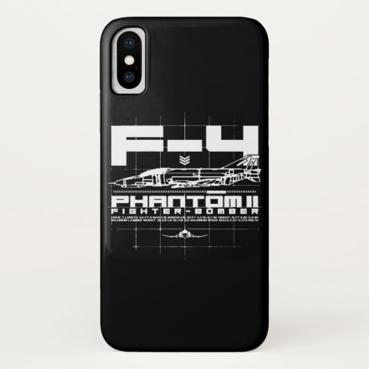 Coques Case-Mate iPhone F-4 Phantom II (Dos)