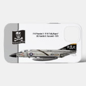 Coques Case-Mate iPhone F-4 Phantom II VF-84 Jolly Rogers profile (Verso (horizontal))