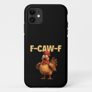 Case-Mate iPhone Case F Caw F Blague de poulet drôle Humour noir Sarcasm