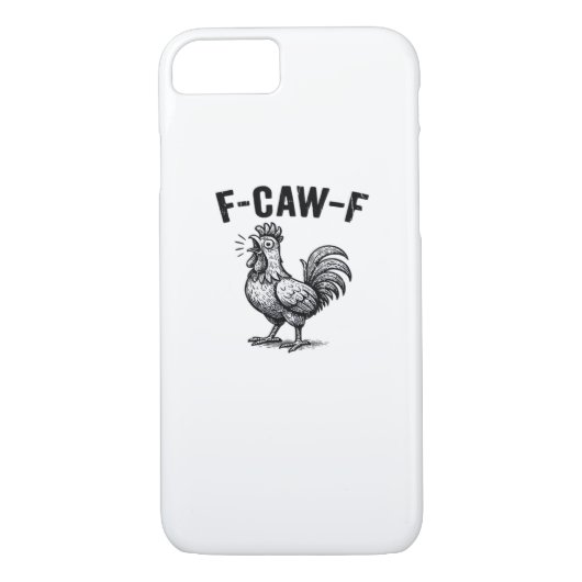 Coques Case-Mate iPhone F-Caw-F Chicken Creative Casual (Dos)