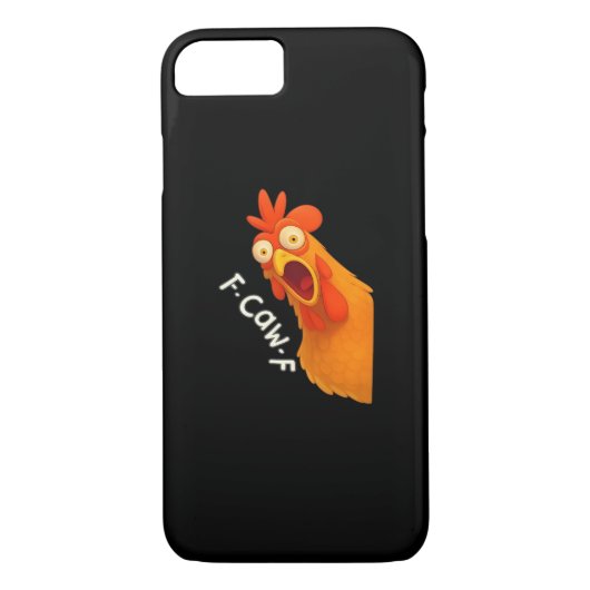 Coques Case-Mate iPhone F-Caw-F Chicken Retro Classic (Dos)