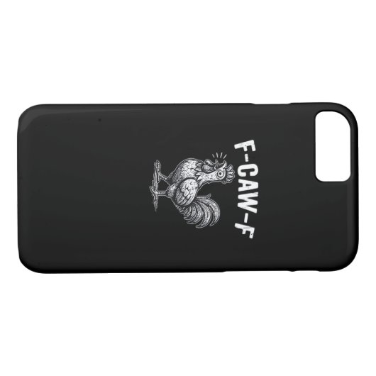 Coques Case-Mate iPhone F-Caw-F Chicken Retro Graphic (Dos (Horizontal))