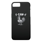 Coques Case-Mate iPhone F-Caw-F Chicken Retro Graphic (Dos)