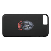 Coques Case-Mate iPhone F-Caw-F Crow Funny Gothic Moon Bird Halloween Crea (Dos (Horizontal))