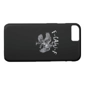 Coques Case-Mate iPhone F-Caw-F Crow Retro Classic (Dos (Horizontal))