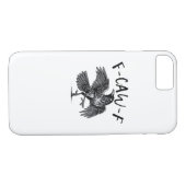 Coques Case-Mate iPhone F Caw F Crow Retro Classic Style (Dos (Horizontal))