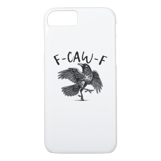 Coques Case-Mate iPhone F Caw F Crow Retro Classic Style (Dos)