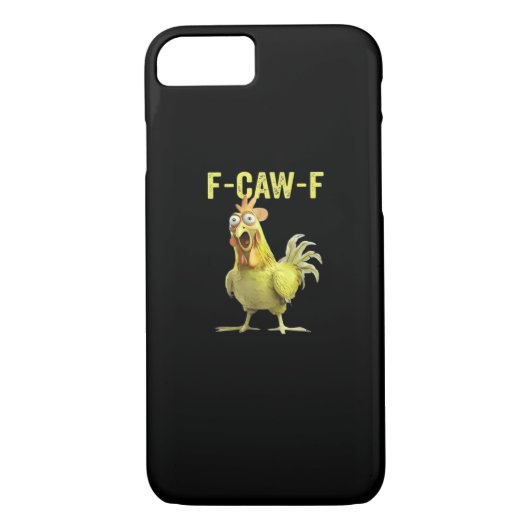 Coques Case-Mate iPhone F-Caw-F Funny Chicken Classic Creative Casual (Dos)