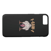 Coques Case-Mate iPhone F Caw F Funny Chicken Classic Retro Cool Style (Dos (Horizontal))