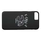 Coques Case-Mate iPhone F-Caw-F Funny Trendy (Dos (Horizontal))