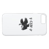 Coques Case-Mate iPhone F-Caw-F Raven F-Caw-F Crow Halloween Funny Crow Cl (Dos (Horizontal))