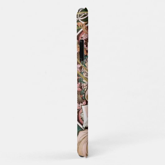 Coques Case-Mate iPhone F. Champenois Imprimeur-Editeur d'Alphonse Mucha (Dos/Droite)