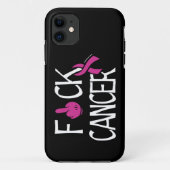 Coques Case-Mate iPhone F#CK CANCER...Cancer du sein (Dos)