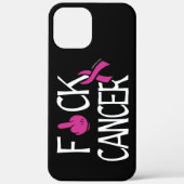 Coques Case-Mate iPhone F#CK CANCER...Cancer du sein (Verso)