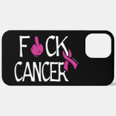 Coques Case-Mate iPhone F#CK CANCER...Cancer du sein (Verso / Droite)