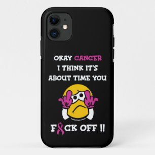 Case-Mate iPhone Case F#CK OFF...Cancer du sein