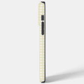Coques Case-Mate iPhone F & L En vichy jaune (Verso / Gauche)