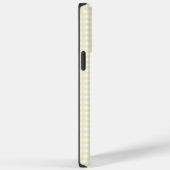 Coques Case-Mate iPhone F & L En vichy jaune (Verso / Droite)