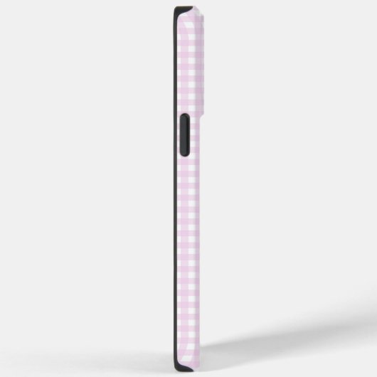 Coques Case-Mate iPhone F & L En vichy rose (Verso / Droite)