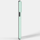 Coques Case-Mate iPhone F & L Green En vichy (Verso / Droite)