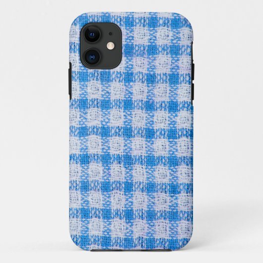 Coques Case-Mate iPhone Fabric à damiers motif (Dos)