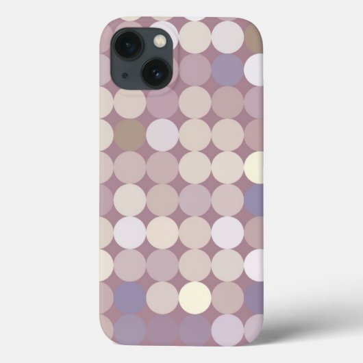 Coques Case-Mate iPhone Fabric circles abstract pattern (Verso)