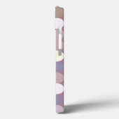 Coques Case-Mate iPhone Fabric circles abstract pattern (Verso / Gauche)