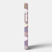 Coques Case-Mate iPhone Fabric circles abstract pattern (Verso / Gauche)