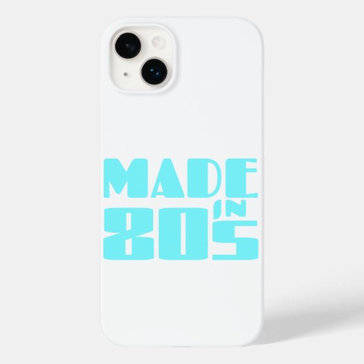 Coques Case-Mate iPhone Fabriqué dans les années 80 (Verso)