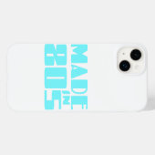 Coques Case-Mate iPhone Fabriqué dans les années 80 (Verso (horizontal))