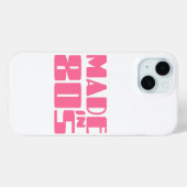 Coques Case-Mate iPhone Fabriqué dans les années 80 (Verso (horizontal))