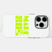 Coques Case-Mate iPhone Fabriqué dans les années 80 (Verso (horizontal))