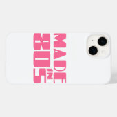 Coques Case-Mate iPhone Fabriqué dans les années 80 (Verso (horizontal))