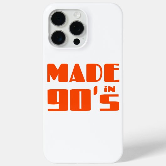 Coques Case-Mate iPhone Fabriqué dans les années 90 (Verso)