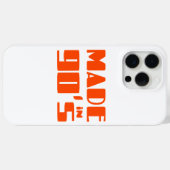 Coques Case-Mate iPhone Fabriqué dans les années 90 (Verso (horizontal))